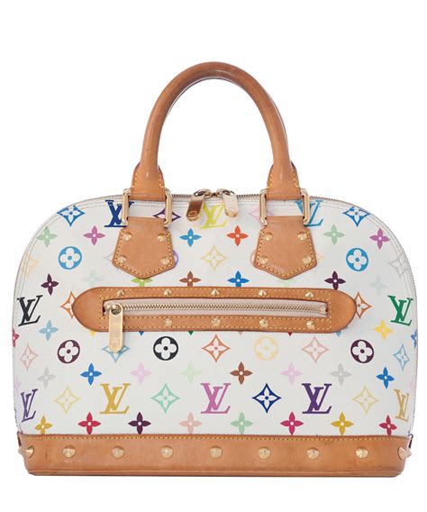 louis vuitton white multicolor bag|louis vuitton multicolor monogram.